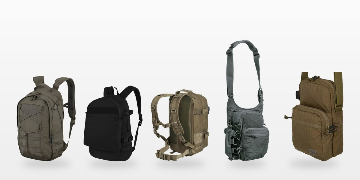 תיקי Helikon-Tex: תיקי גב, תיקי צד ותיקי EDC