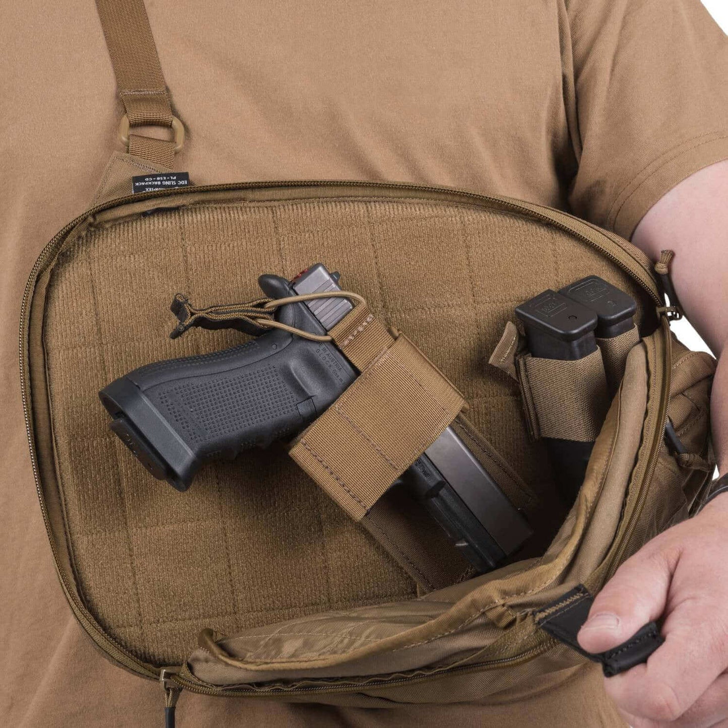 תיק כתף לנשק | HELIKON-TEX® | EDC SLING BACKPACK - CORDURA - HELICON-TEX - תיק כתף לנשק | HELIKON-TEX® | EDC SLING BACKPACK - CORDURA - Time to EDC.com -