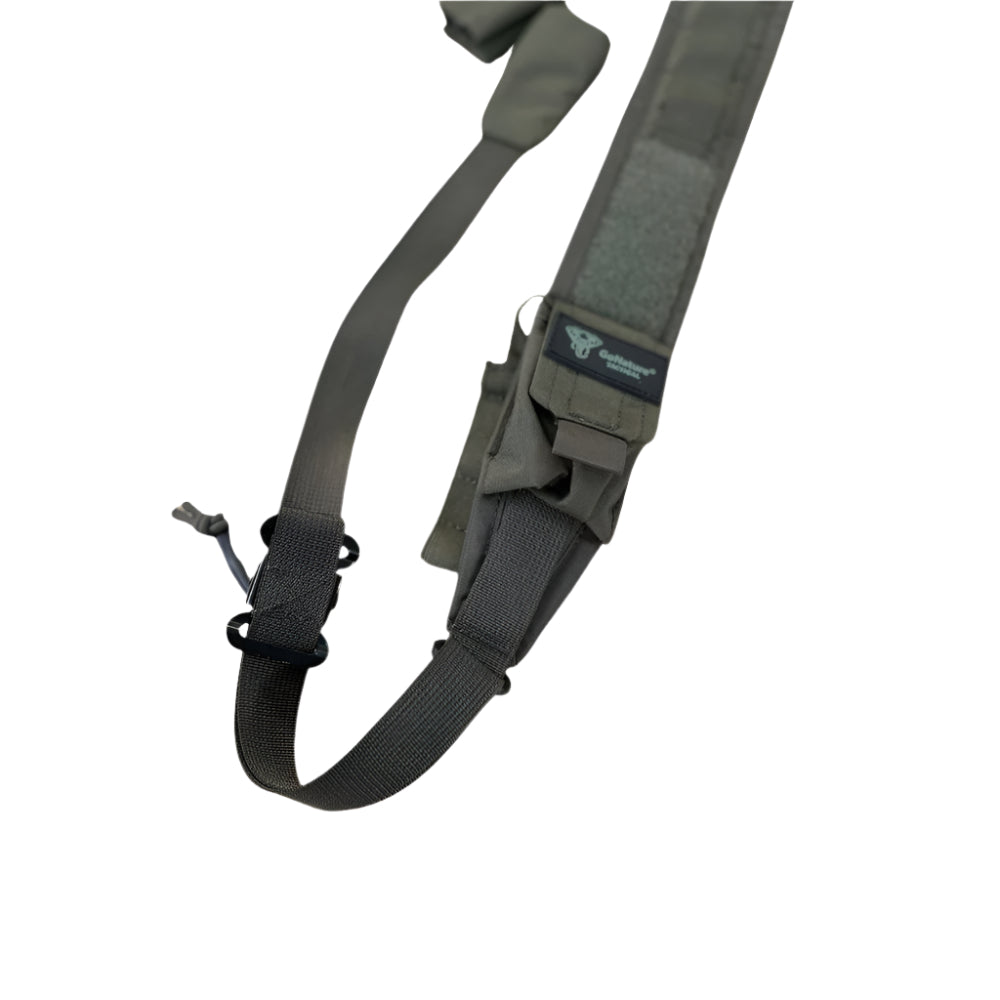 רצועה מרופדת ונוחה דגם ברק | Go Tactical | ירוק - GO NATURE TACTICAL - רצועה מרופדת ונוחה דגם ברק | Go Tactical | ירוק - Time to EDC.com -