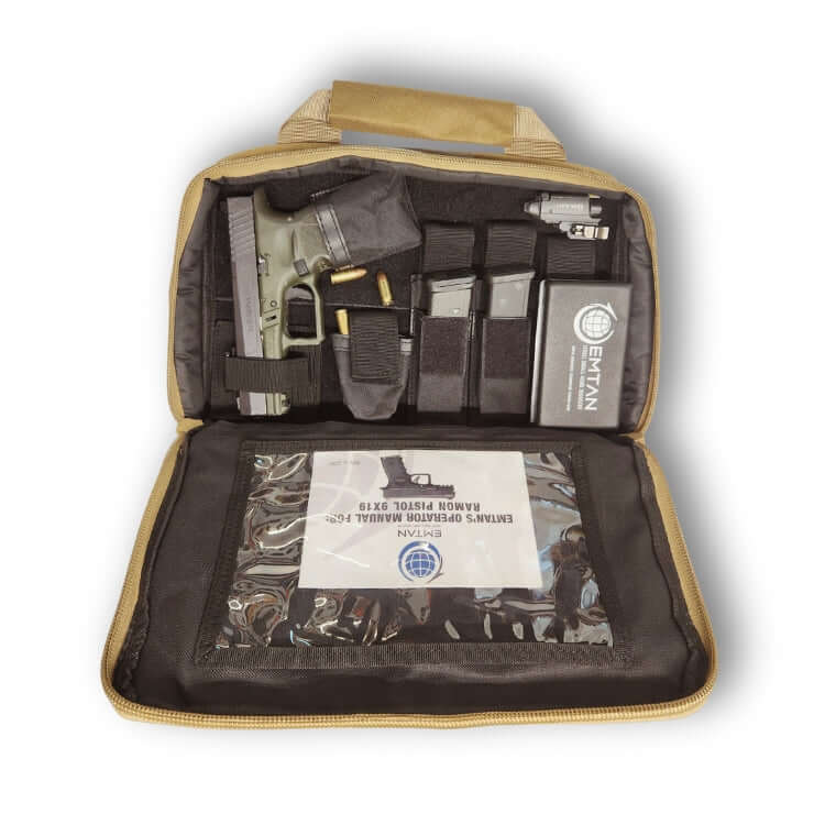 תיק מטווח לנשיאת אקדח | EMTAN Range Bag - EMTAN - תיק מטווח לנשיאת אקדח | EMTAN Range Bag - Time to EDC.com -