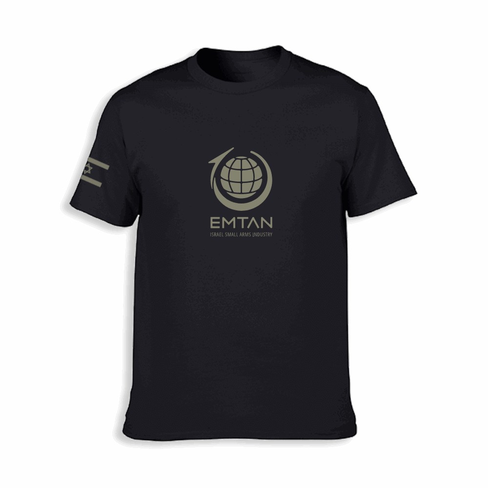 חולצה T-shirt - שחור EMTAN #2 - EMTAN - חולצה T-shirt - שחור EMTAN #2 - Time to EDC.com -