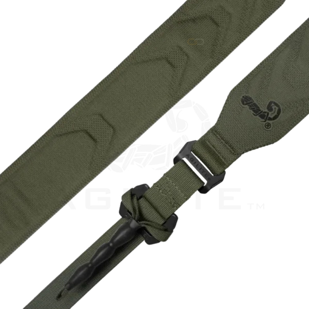רצועה לנשק 2 נקודות Agilite Re-FLEX3D rifle sling — מבט כללי בירוק | timetoedc.com