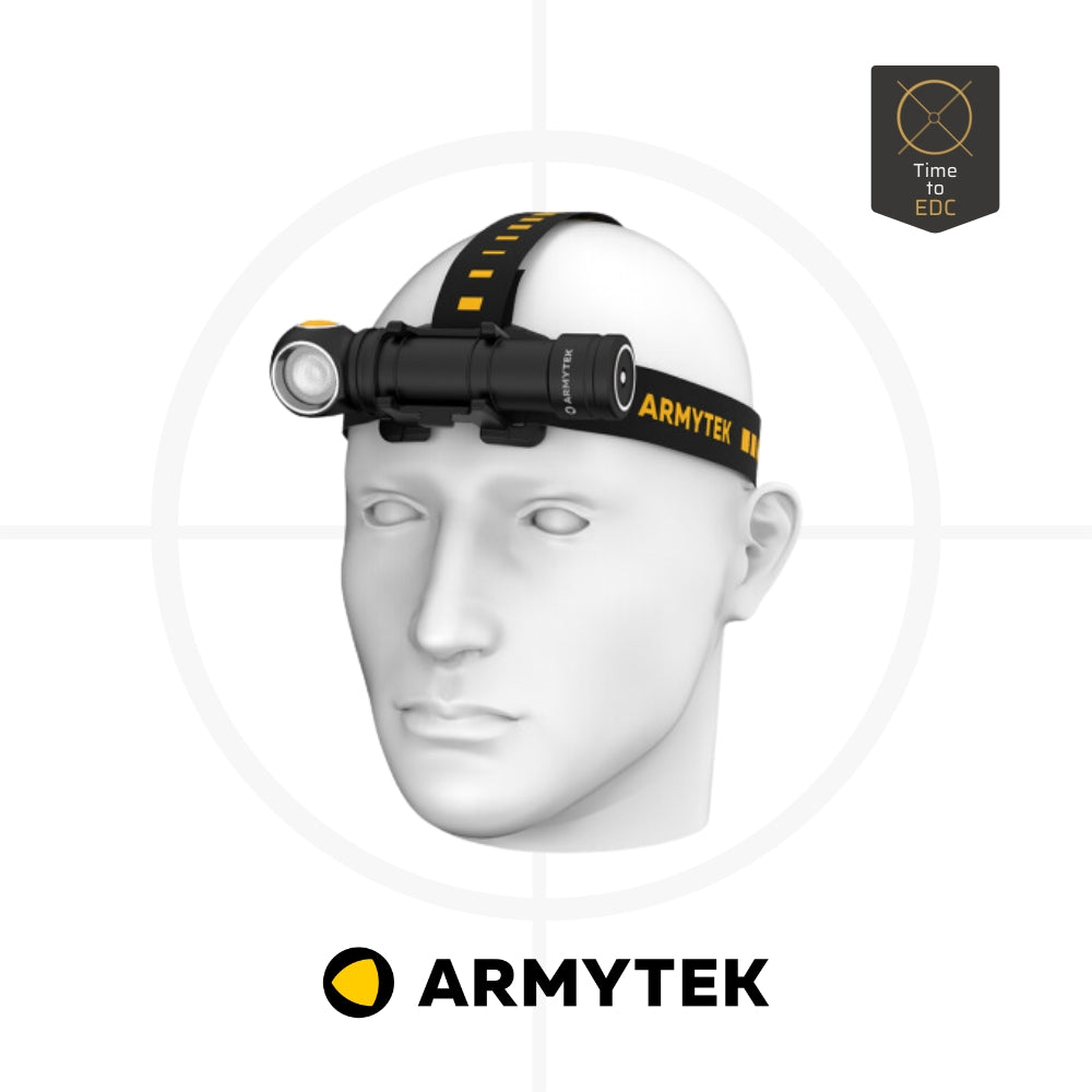 Armytek Wizard C2 Pro Max Magnet USB – פנס ראש עוצמתי 4000 לומנס - ARMYTEK - Armytek Wizard C2 Pro Max Magnet USB – פנס ראש עוצמתי 4000 לומנס - Time to EDC.com -