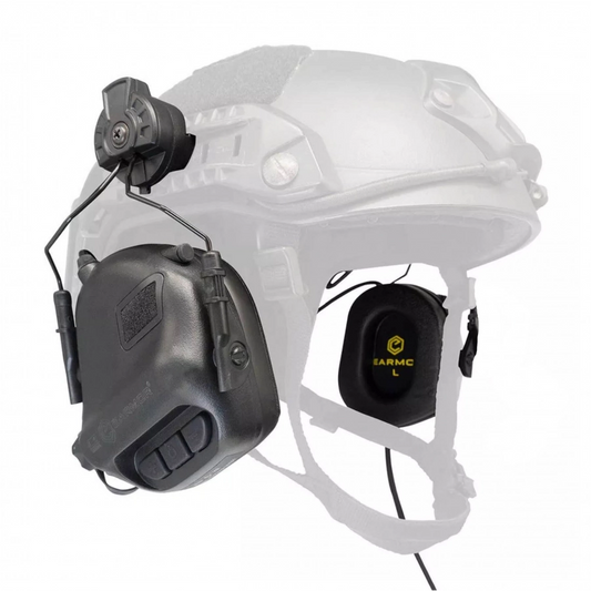 אוזניות ירי סלקטיביות לקסדה EARMOR M31H PLUS – מיגון מקצועי -  EARMOR -  אוזניות ירי סלקטיביות לקסדה EARMOR M31H PLUS – מיגון מקצועי -  Time to EDC.com -