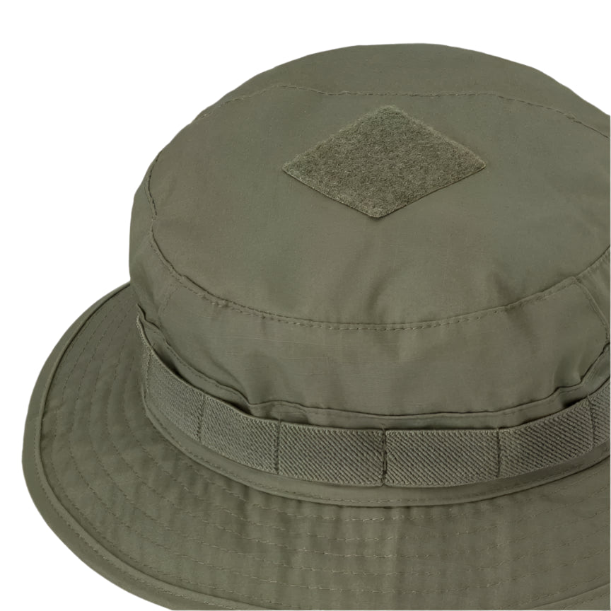 כובע טקטי Helikon-Tex CPU – מבט עליון כולל אזור לטלאי זיהו