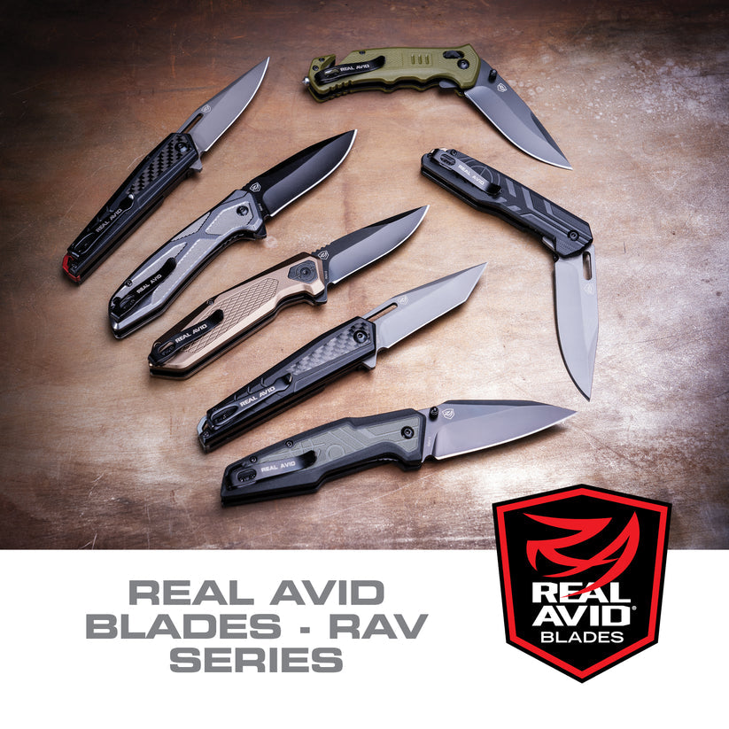 סכין מתקפלת RAV-4 Real Avid | כלי חילוץ EDC
