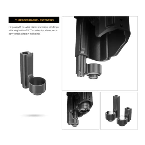 Orpaz T40/X Muzzle Support Adapter Kit - ORPAZ - Orpaz T40/X Muzzle Support Adapter Kit - Time to EDC.com -