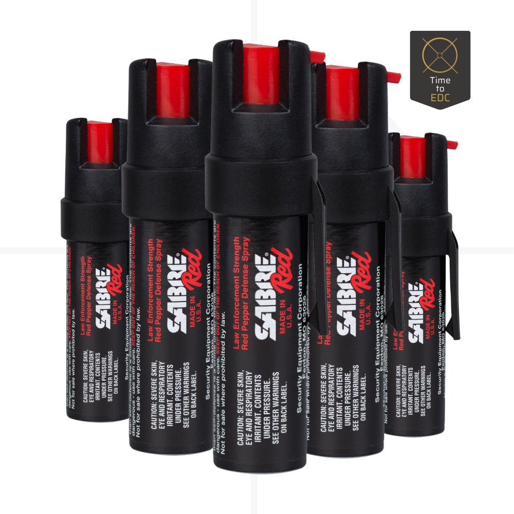 תרסיס פלפל 22 גר להגנה עצמית | SABRE - Sabre - תרסיס פלפל 22 גר להגנה עצמית | SABRE - Time to EDC.com -