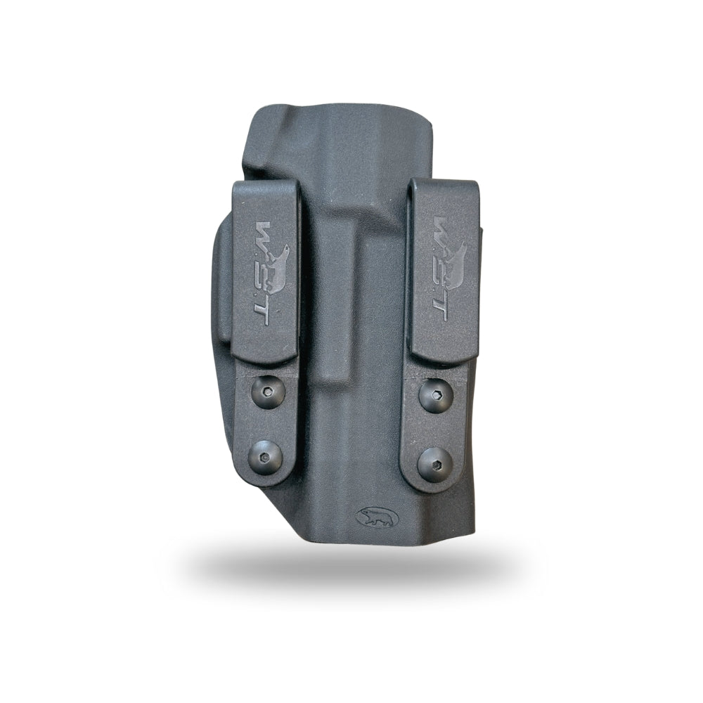 נרתיק פנימי KYDEX לאקדח גלוק 43X – נרתיק קיידקס 2 קליפסים | WST IWB - WST - נרתיק פנימי KYDEX לאקדח גלוק 43X – נרתיק קיידקס 2 קליפסים | WST IWB - Time to EDC.com -