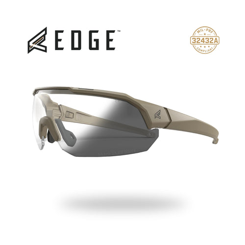 משקפי מגן מתכהות Edge Arc Light (פוטוכרומיים) | הגנה בליסטית + אנטי-פוג (Overlord G2)