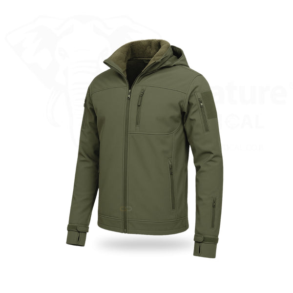 מעיל סופטשל טקטי לגברים GoNature SFS DELTA – Windproof 10K DWR3