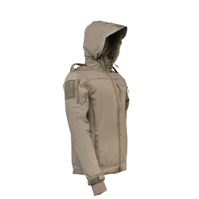 מעיל סופטשל טקטי לגברים GoNature SFS DELTA – Windproof 10K DWR3