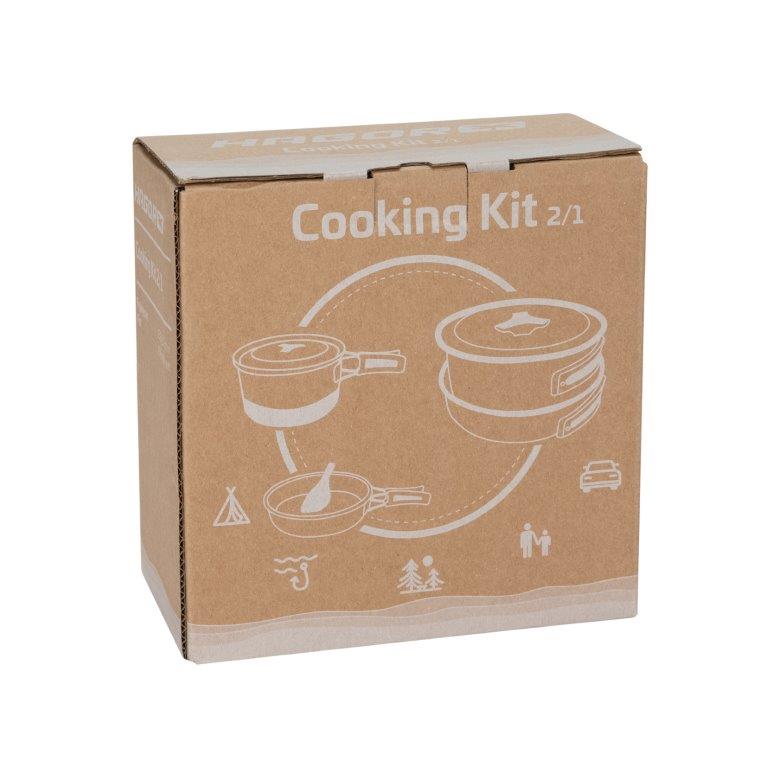 ערכת סירי בישול טיולים Hagor 3-ב-1 – Cook & Fry Compact Camping Set