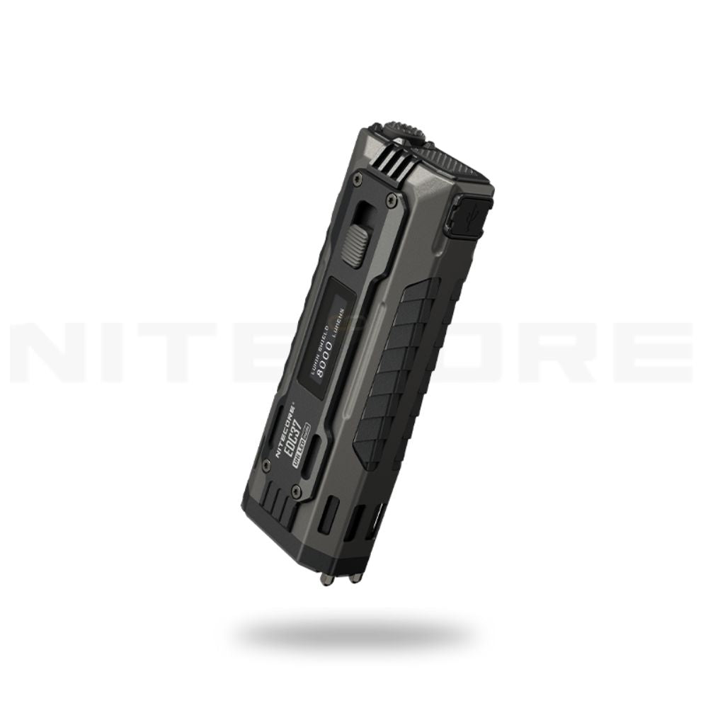 פנס נטען עוצמתי Nitecore EDC37 – 8000 לומן | טווח 420 מטר - NITECORE - פנס נטען עוצמתי Nitecore EDC37 – 8000 לומן | טווח 420 מטר - Time to EDC.com -