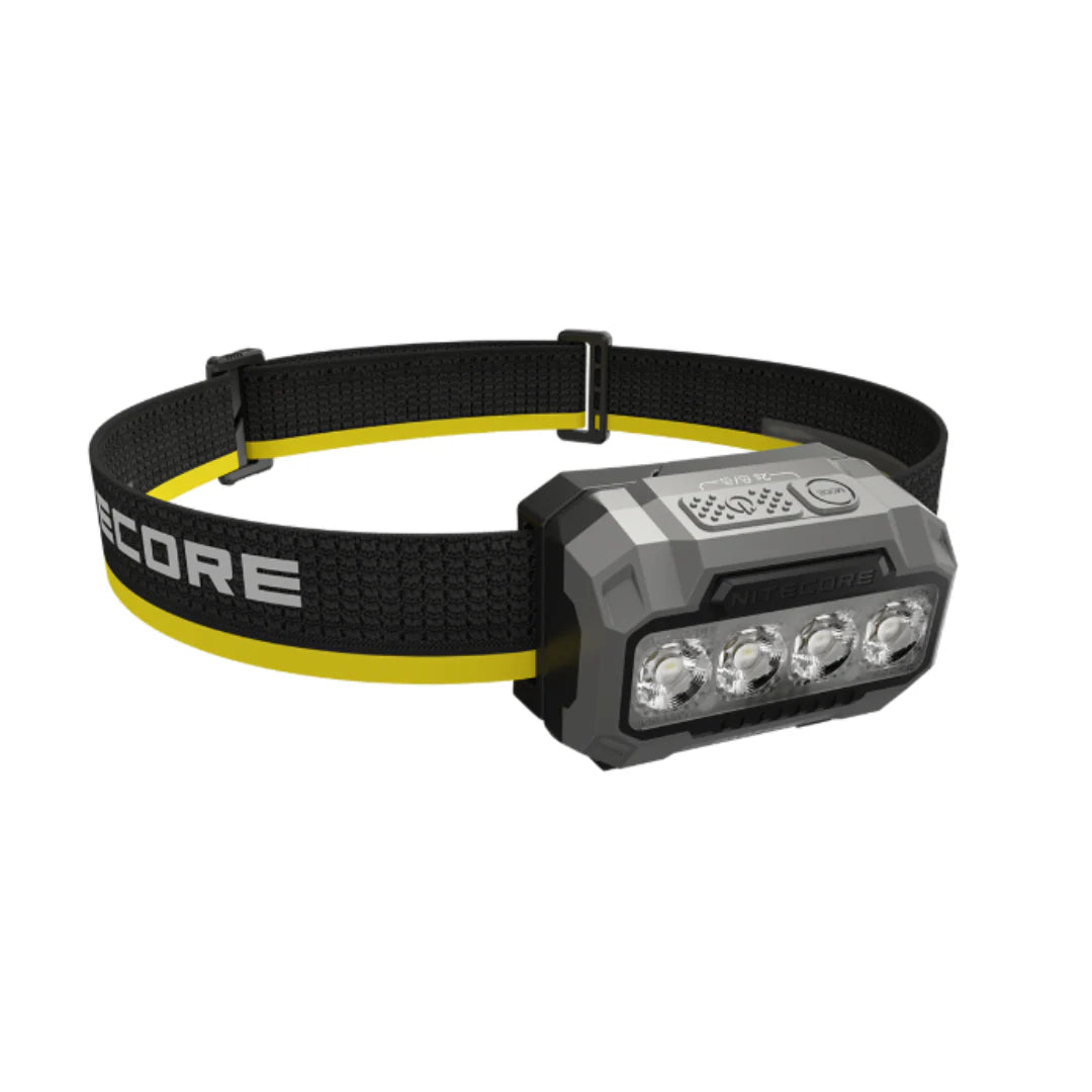 פנס ראש טקטי Nitecore HA23-UHE – עוצמה של 600 לומן עם סוללות AAA - NITECORE - Nitecore HA23-UHE – פנס ראש קל לקמפינג ושטח | 600 לומן - Time to EDC.com -