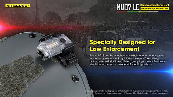 פנס צקלקה טקטי חכם Nitecore NU07LE - זיהוי כוחות עם קליפס - NITECORE - פנס צקלקה טקטי חכם Nitecore NU07LE - זיהוי כוחות עם קליפס - Time to EDC.com -