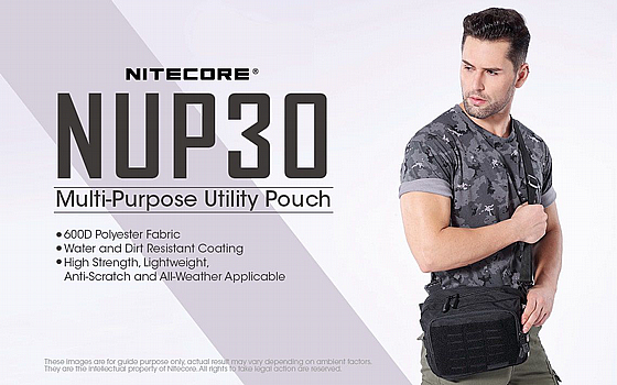 תיק צד טקטי Nitecore NUP30 | פאוץ מודולרי קשיח לנשיאה יומיומית - NITECORE - תיק צד טקטי Nitecore NUP30 | פאוץ מודולרי קשיח לנשיאה יומיומית - Time to EDC.com -