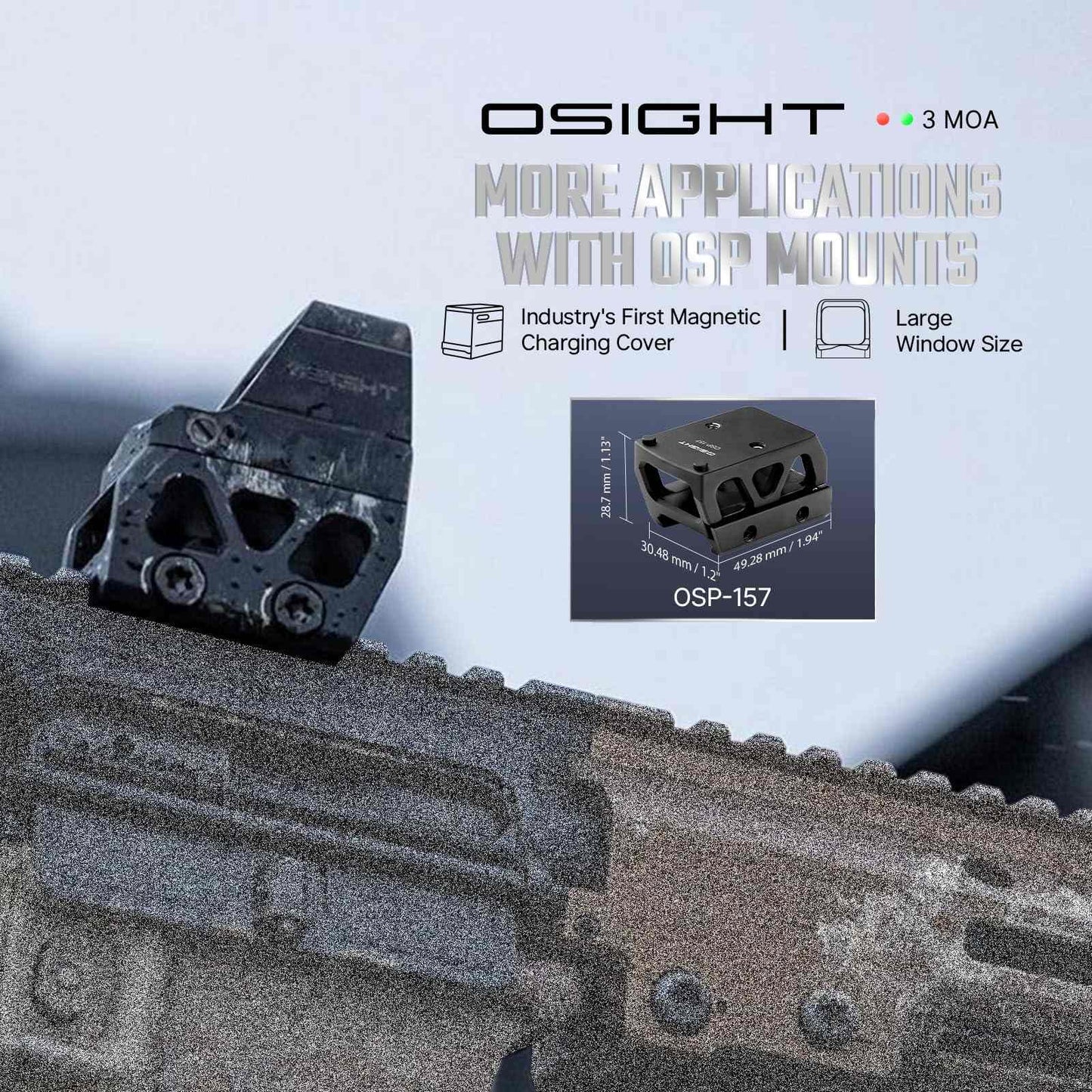 Osight OSP-157 – מתאם עבור Osight X | timetoedc.com