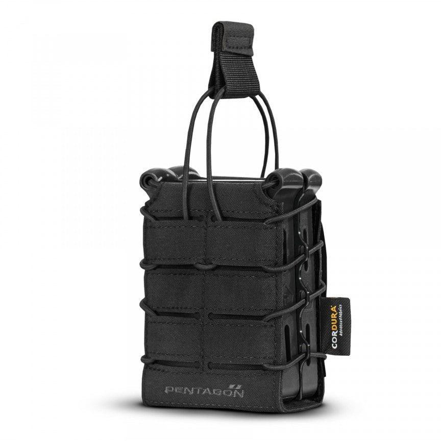Pentagon ELPIS Double Mag Pouch בצבע שחור | timetoedc.com