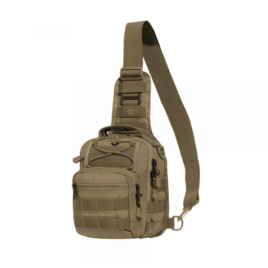 תיק UCB-2.0 Universal Chest Bag – תיק חזה/כתף טקטי מבית Pentagon - PENTAGON - תיק UCB-2.0 Universal Chest Bag – תיק חזה/כתף טקטי מבית Pentagon - Time to EDC.com -