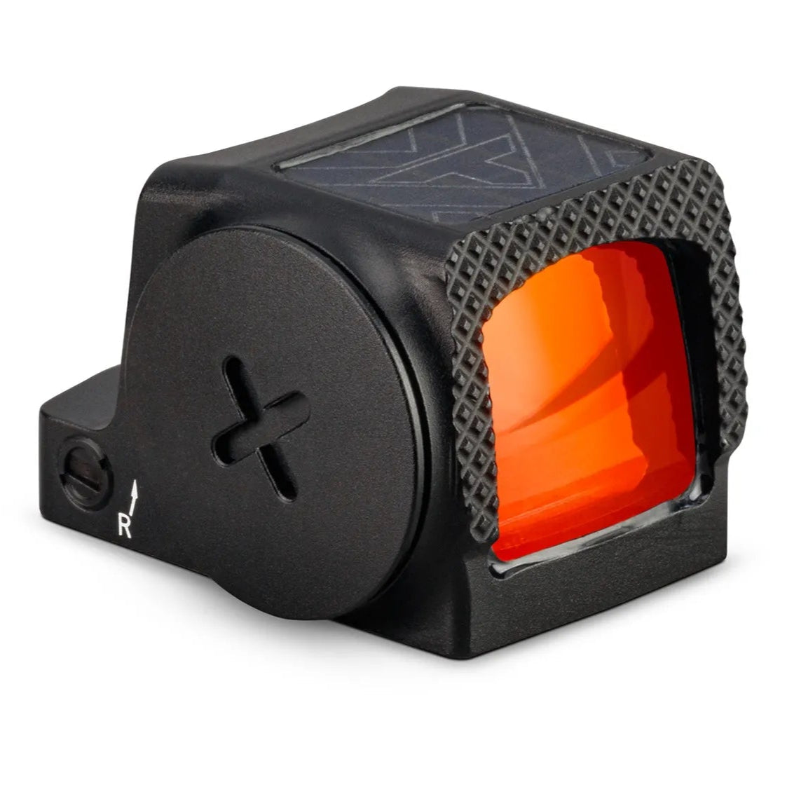 Vortex Defender-CCW Enclosed Solar — תצוגה קדמית עם תא לסוללה 2032 | timetoedc.com