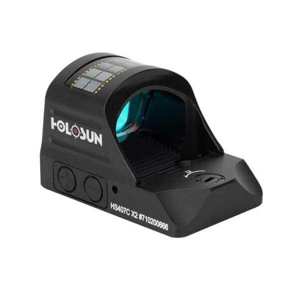 כוונת השלכה HOLOSUN נקודה אדומה HS407C X2 - HOLOSUN - כוונת השלכה HOLOSUN נקודה אדומה HS407C X2 - Time to EDC.com -