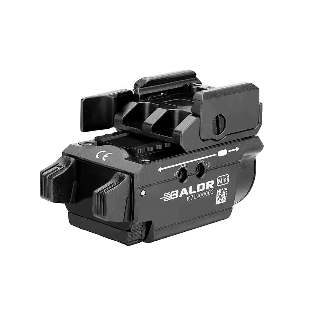 פנס טקטי עם ציין אדום BALDR MINI RL שחור - OLIGHT - פנס טקטי עם ציין אדום BALDR MINI RL שחור - Time to EDC.com -