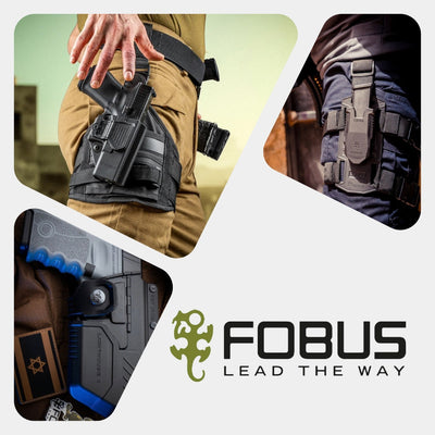 אביזרי נשק FOBUS, חברת פובוס דיפנס, נרתיקים לנשק FOBUS, ציוד טקטי FOBUS, אביזרי ירי FOBUS, נרתיקי נשק מקצועיים, פובוס דיפנס ישראל, ציוד ירי מתקדם, נרתיקי נשק איכותיים