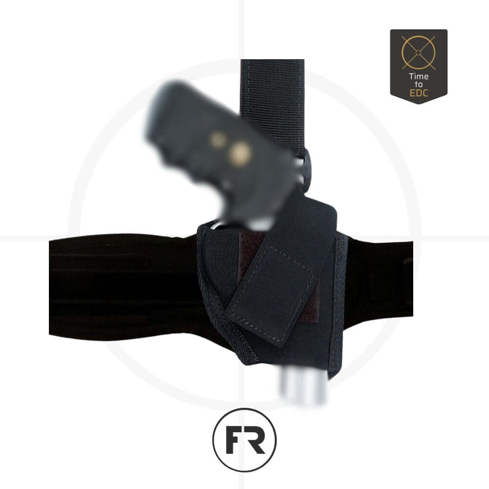 נרתיק קרסול לאקדח קורדורה | FrontLine | Elastic Ankle Holster -  FRONTLINE -  נרתיק קרסול לאקדח קורדורה | FrontLine | Elastic Ankle Holster -  Time to EDC.com -  