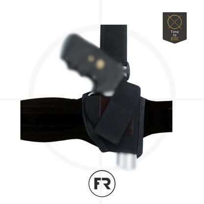 נרתיק קרסול לאקדח קורדורה | FrontLine | Elastic Ankle Holster -  FRONTLINE -  נרתיק קרסול לאקדח קורדורה | FrontLine | Elastic Ankle Holster -  Time to EDC.com -  