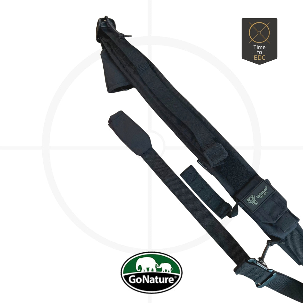 רצועה לנשק דגם ברק | Go Tactical | שחור -  GO NATURE TACTICAL -  רצועה לנשק דגם ברק | Go Tactical | שחור -  Time to EDC.com -  