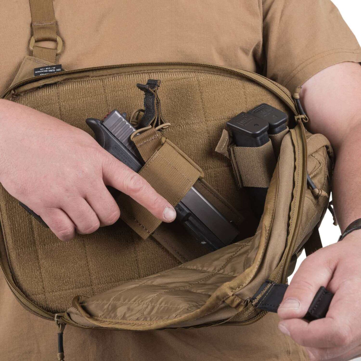 תיק כתף לנשק | HELIKON-TEX® | EDC SLING BACKPACK - CORDURA -  HELICON-TEX -  תיק כתף לנשק | HELIKON-TEX® | EDC SLING BACKPACK - CORDURA -  Time to EDC.com -  