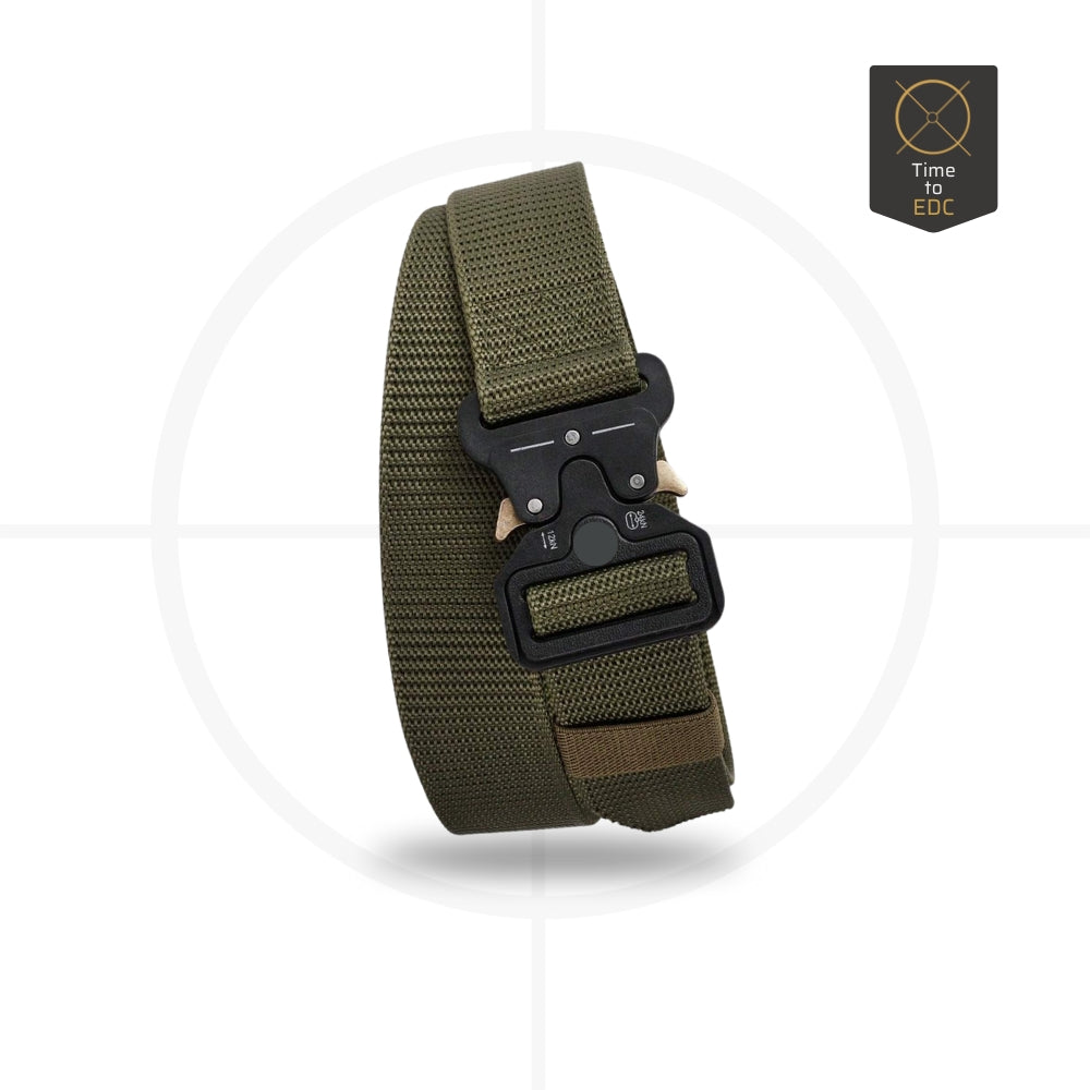 חגורה טקטית עם אבזם קוברה | EDC Cobra Belt -  EDC -  חגורה טקטית עם אבזם קוברה | EDC Cobra Belt -  Time to EDC.com -  