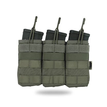 פאוץ' קנגורו משולש למחסניות 5.56 | Triple 5.56 Mag Pouch -  MASADA Armour -  פאוץ' קנגורו משולש למחסניות 5.56 | Triple 5.56 Mag Pouch -  Time to EDC.com -  