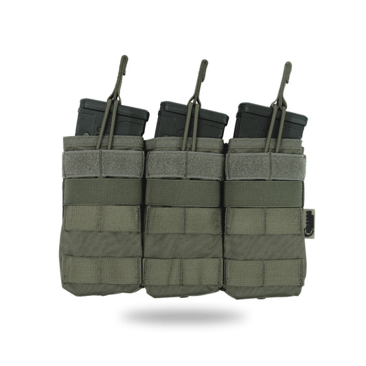 פאוץ' קנגורו משולש למחסניות 5.56 | Triple 5.56 Mag Pouch -  MASADA Armour -  פאוץ' קנגורו משולש למחסניות 5.56 | Triple 5.56 Mag Pouch -  Time to EDC.com -  