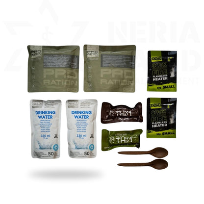 ערכת אוכל לשעת חירום RED BOX – PRO RATION בתקן נאט״ו -  NERIA DAVID -  ערכת אוכל לשעת חירום RED BOX – PRO RATION בתקן נאט״ו -  Time to EDC.com -  