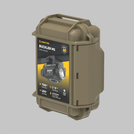 פנס טקטי קומפקטי לאקדח 700 לומן | Armytek Buckler M1 -  ARMYTEK -  פנס טקטי קומפקטי לאקדח 700 לומן | Armytek Buckler M1 -  Time to EDC.com -  