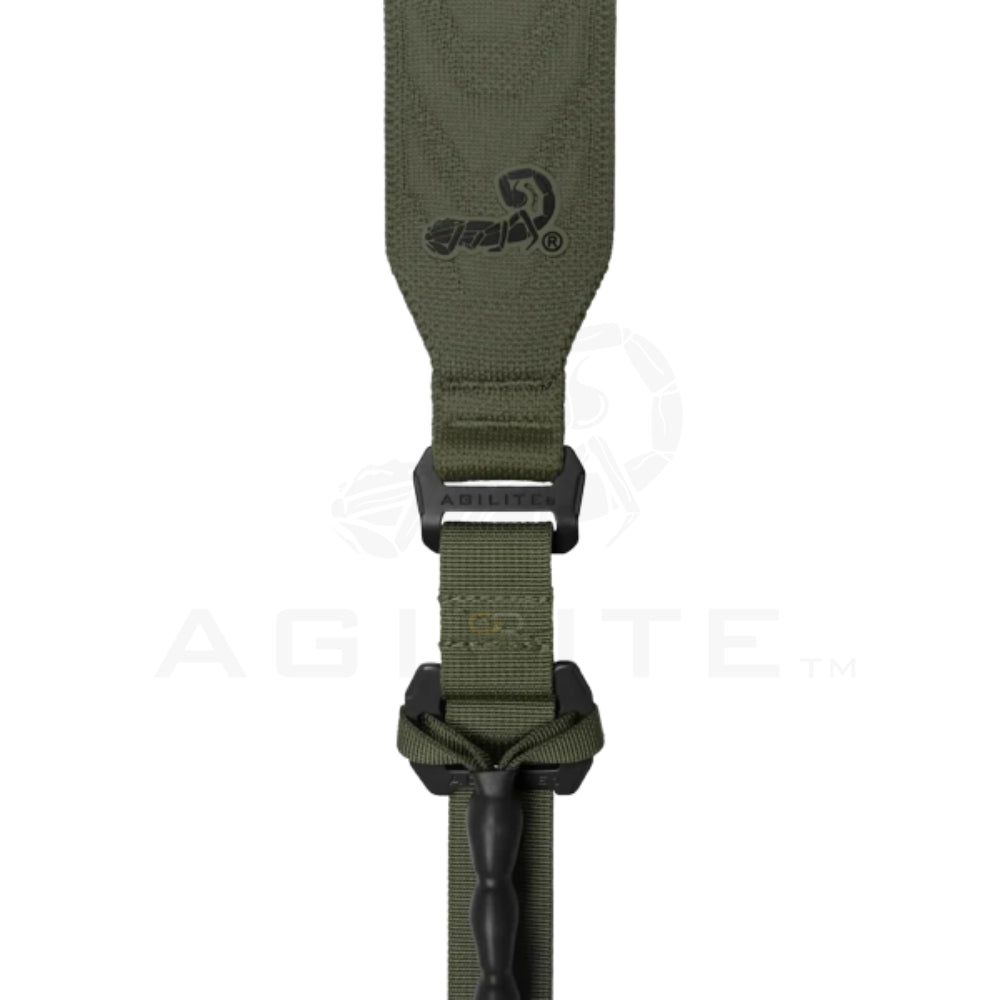 רצועה לנשק 2 נקודות Agilite Re-FLEX3D rifle sling — מבט חזיתי | timetoedc.com