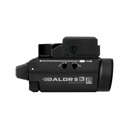 פנס טקטי עם ציין | BALDR S | OLIGHT -  OLIGHT -  פנס טקטי לנשק עם ציין כחול | BALDR S -  Time to EDC.com -  