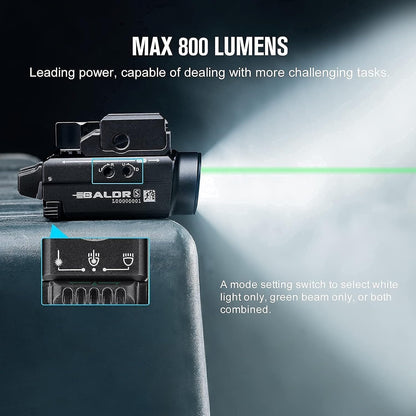 פנס טקטי עם ציין | BALDR S | OLIGHT -  OLIGHT -  פנס טקטי עם ציין | BALDR S | OLIGHT -  Time to EDC.com -  