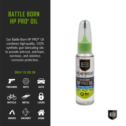 שמן סינתטי Breakthrough HP Pro – תחזוקה מדויקת לציוד טכני ואישי (60 מ"ל) -  BREAKTROUGH -  שמן סינתטי Breakthrough Clean – הגנה ושימון לציוד טכני | עם אפליקטור מדויק -  Time to EDC.com -  