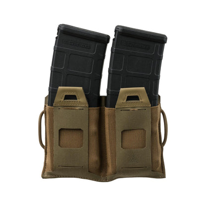פונדה למחסנית כפולה 5.56 | DIRECT ACTION® | Double Flat Magazine Pouch -  Direct Action -  Double Flat Magazine Pouch – כיס שטוח לנשיאת ציוד עם חיבור MOLLE/PALS -  Time to EDC.com -  