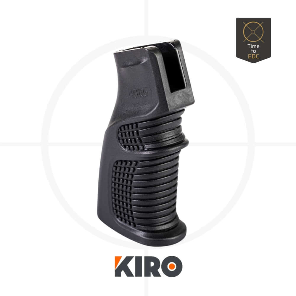 ידית אחיזה גומי לנשק ארוך | KIRO ERGONOMIC EBG15 | שחור -  KIRO -  ידית אחיזה גומי לנשק ארוך | KIRO ERGONOMIC EBG15 | שחור -  Time to EDC.com -  