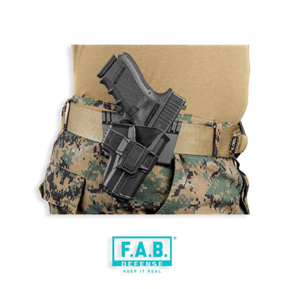 נרתיק חיצוני F.A.B. SCORPUS® M24 LEVEL 2 RETENTION -  FAB defense -  נרתיק חיצוני F.A.B. SCORPUS® M24 LEVEL 2 RETENTION -  Time to EDC.com -  