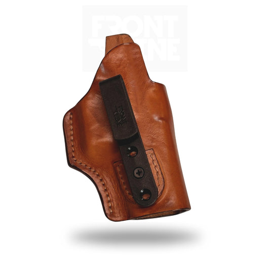 נרתיק עור פנימי לאקדח (יכול להתאים גם לכוונת השלכה) | Front Line | FL3818 -  FRONTLINE -  נרתיק עור פנימי לאקדח (יכול להתאים גם לכוונת השלכה) | Front Line | FL3818 -  Time to EDC.com -  