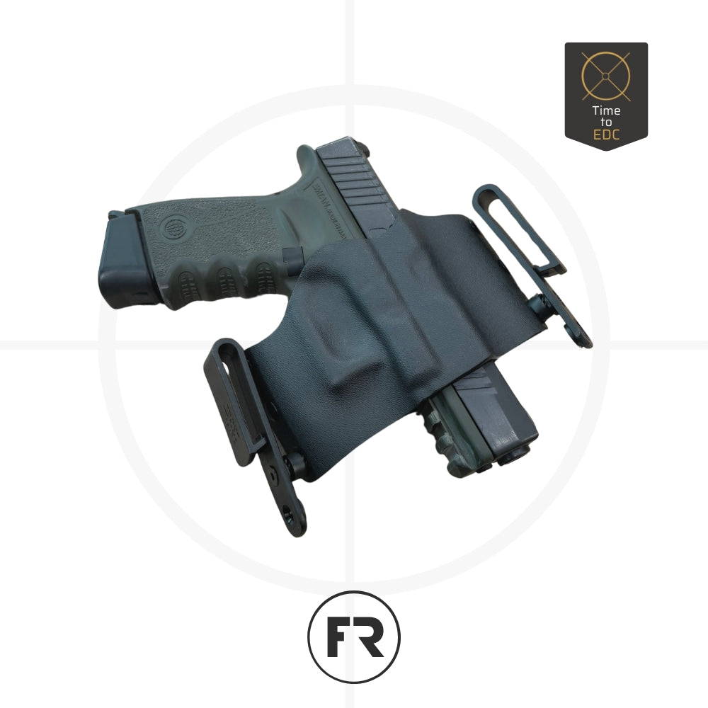 נרתיק אפנדיקס לאקדח | Kydex IWB K4618 | Frontline -  FRONTLINE -  נרתיק אפנדיקס לאקדח | Kydex IWB K4618 | Frontline -  Time to EDC.com -  