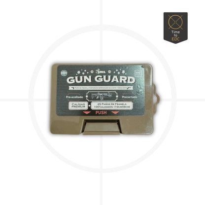 באנדל ניקוי לנשק | מגבוני שמן | Gun Guard -  GUN GUARD -  באנדל ניקוי לנשק | מגבוני שמן | Gun Guard -  Time to EDC.com -  