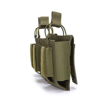 פאוץ' משולש למחסניות 5.56 ו 9 מ"מ - RANGE -  EDC -  פאוץ' משולש למחסניות 5.56 ו 9 מ"מ - RANGE -  Time to EDC.com -  