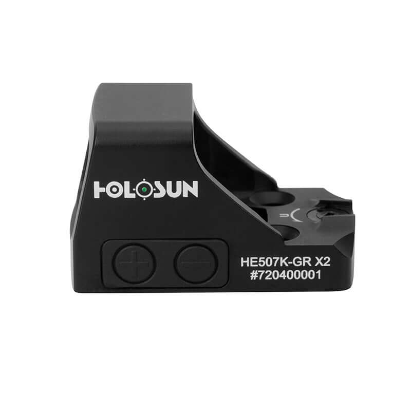 כוונת השלכה HOLOSUN נקודה ירוקה HE507K GR X2 -  HOLOSUN -  כוונת השלכה HOLOSUN נקודה ירוקה HE507K GR X2 -  Time to EDC.com -  
