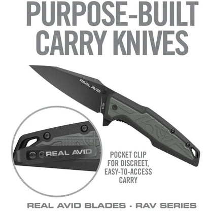 אולר EDC מתקפל RAV-1 Real Avid | פלדת 4Cr14 ועמידות גבוהה